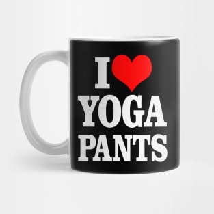 I Heart Yoga Pants Mug